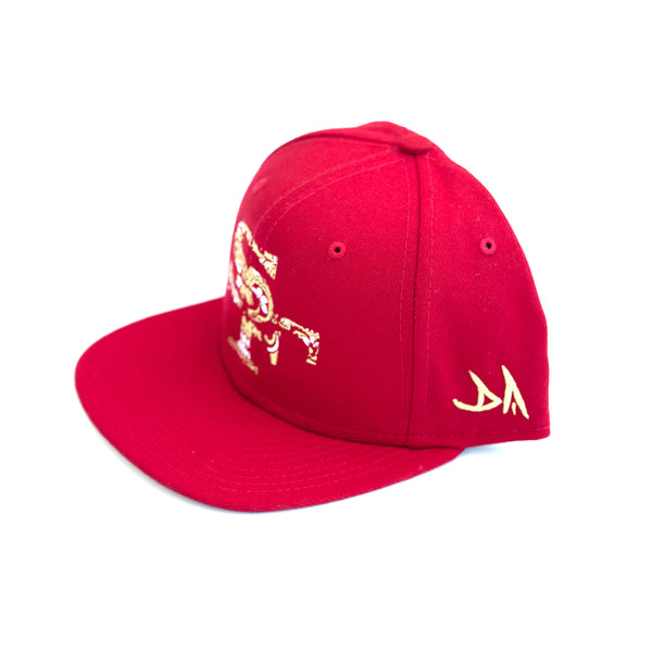 SF DOD - New Era snapback hat (Red)